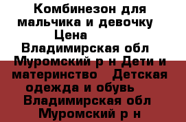 Комбинезон для мальчика и девочку › Цена ­ 400 - Владимирская обл., Муромский р-н Дети и материнство » Детская одежда и обувь   . Владимирская обл.,Муромский р-н